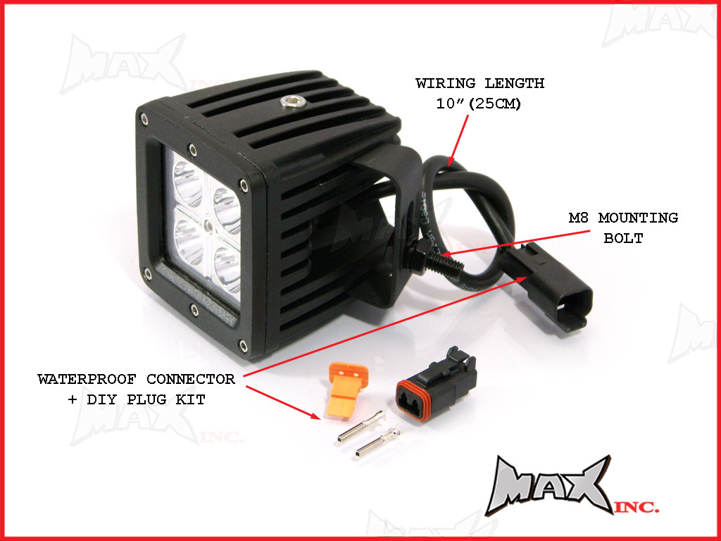 MAX Super Bright 20w CREE LED Cube Flood Light