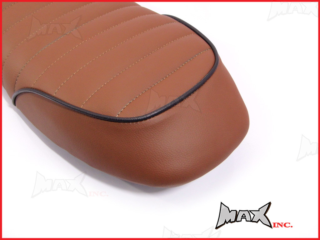 High Quality Rum Brown Universal Scrambler Motorcycle Seat