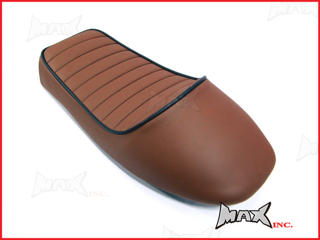 High Quality Rum Brown Universal Cafe Racer Sportster Motorcycle Seat