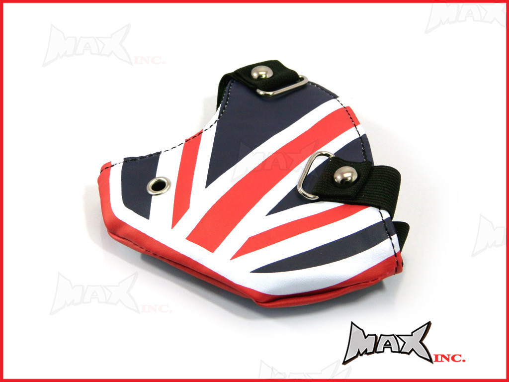 Union Jack Bikers Face Mask - PU Leather