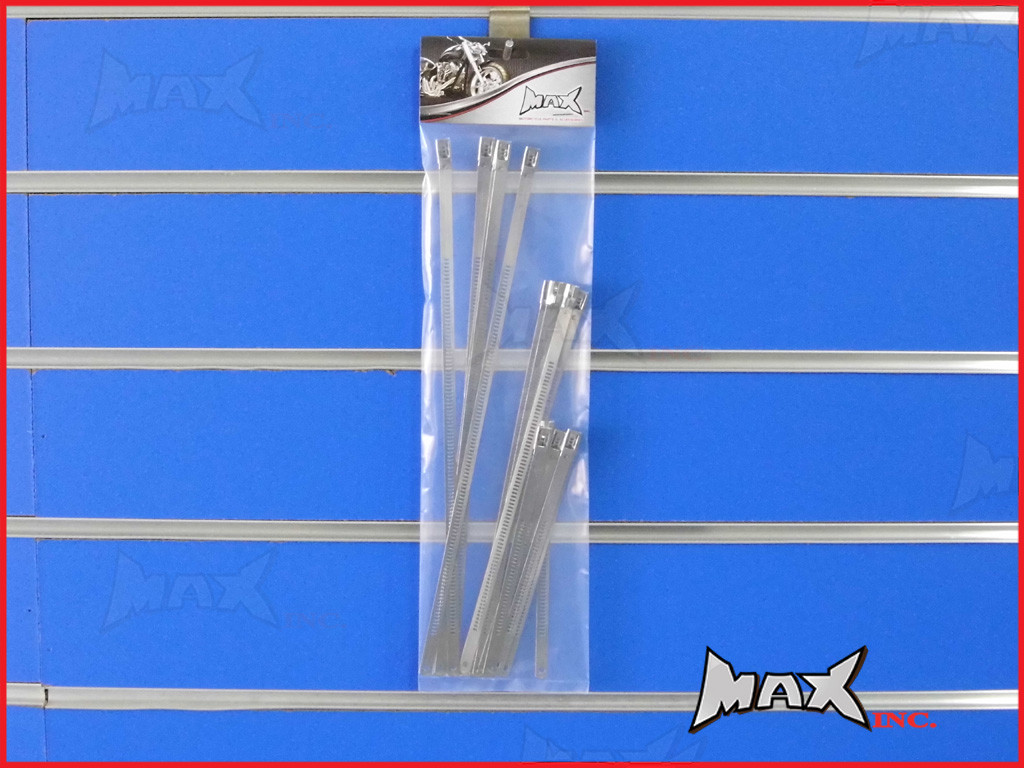 Ladder Style 304 Stainless Steel Cable / Zip Ties - 15 Piece Set