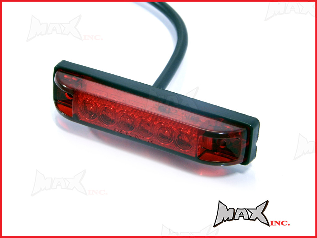 4" Cafe Racer Flush Mount LED Stop / Tail Light