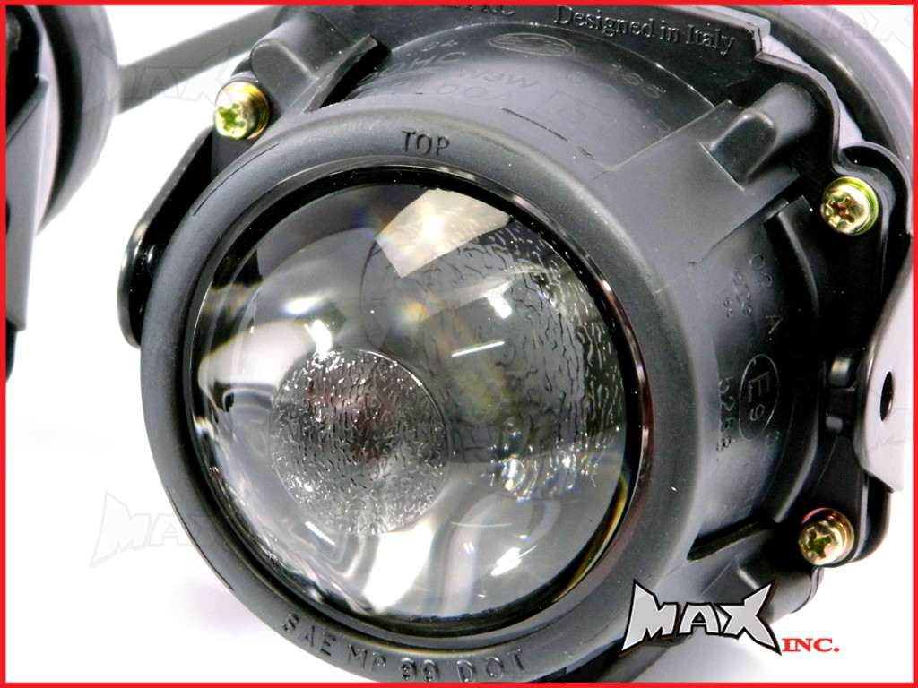 Black Twin Projector Headlight Set - Emarked & DOT Approved