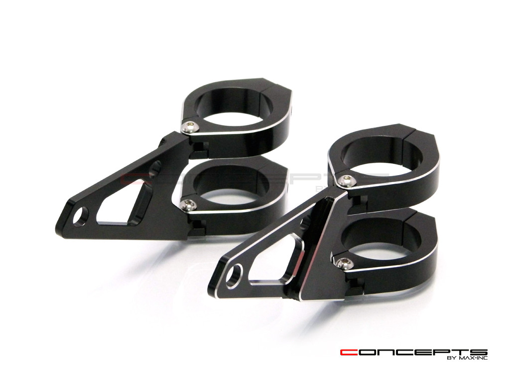 MAX Blade High Quality CNC Machined Headlight Brackets - 48/49mm Diameter