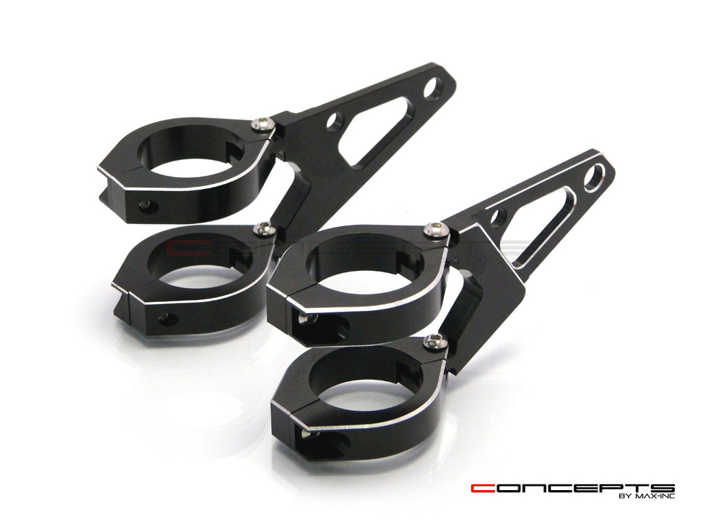 MAX Blade High Quality CNC Machined Headlight Brackets - 50/51mm Diameter