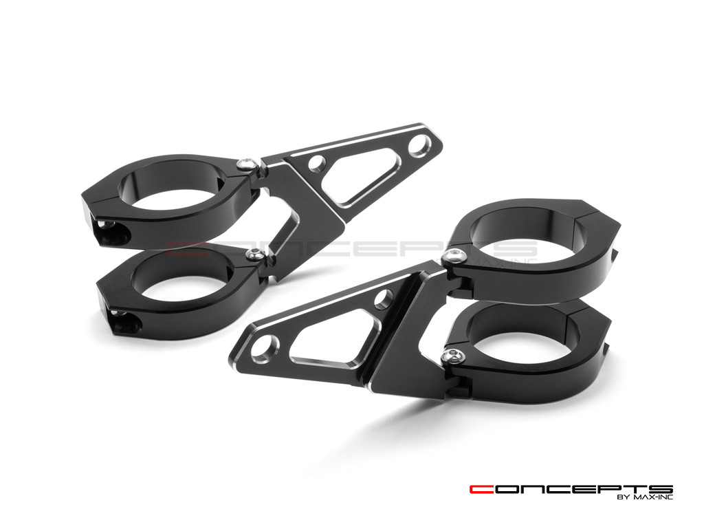 MAX Blade High Quality CNC Machined Headlight Brackets - 58/59mm Diameter