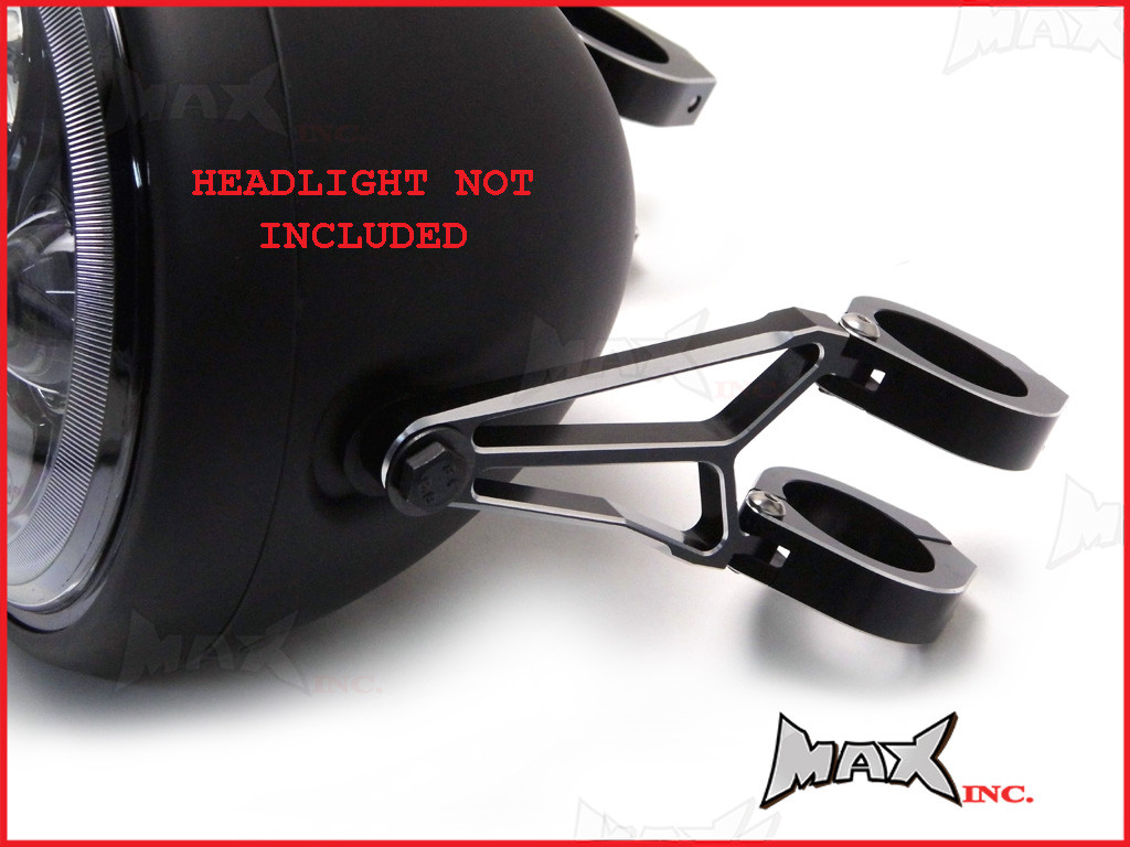 MAX Razor High Quality CNC Machined Headlight Brackets - 56/57mm Diameter