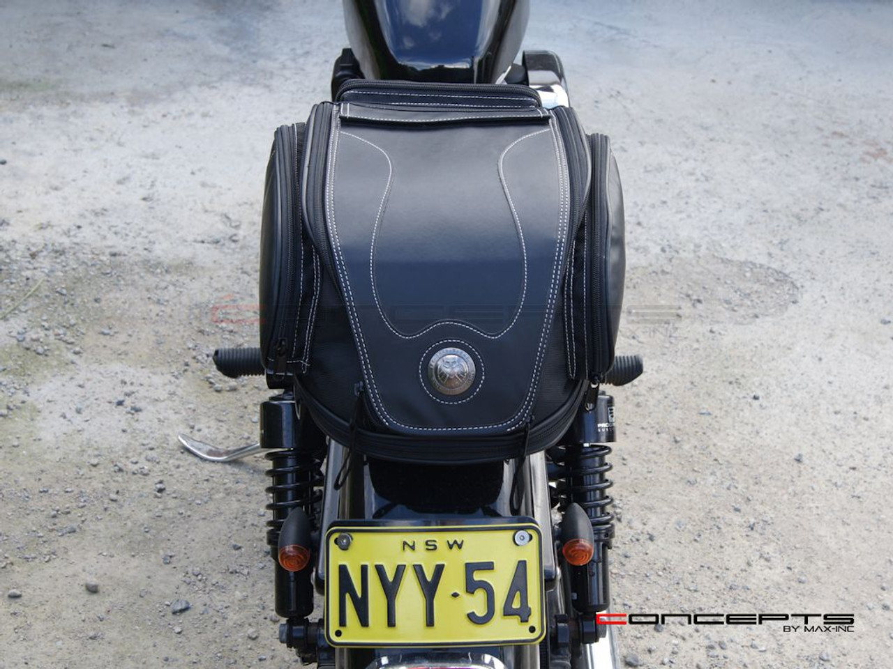 motorcycle cruiser tail bags