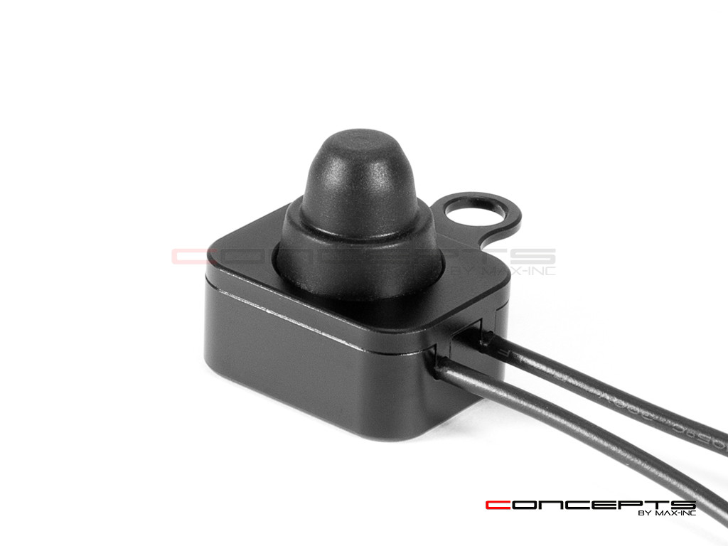 Universal Black CNC Machined Alum Auxiliary Light On/Off Switch