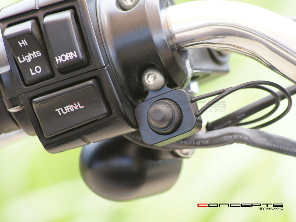 Universal Black CNC Machined Alum Auxiliary Light On/Off Switch