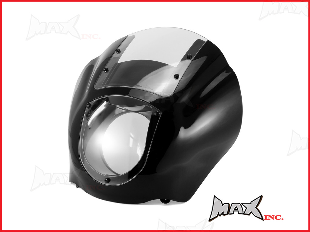 Harley Sportster / Dyna Detachable Quarter Headlight Fairing Kit