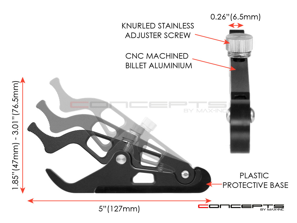 Universal Motorcycle CNC Machine Aluminium Cruise Control