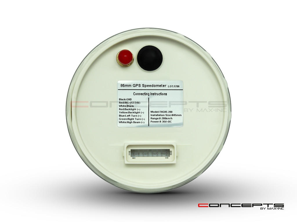 85mm Smiths Replica GPS Speedometer - KPH