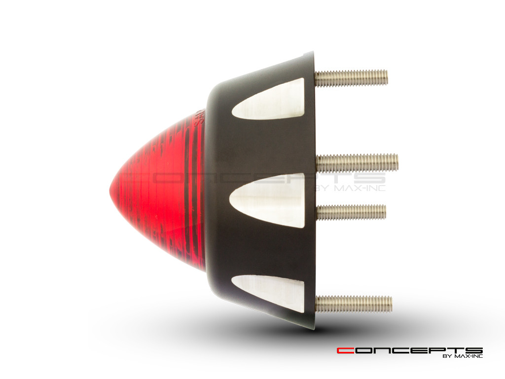 Beehive CNC Machined Billet Aluminium LED Stop / Tail Light