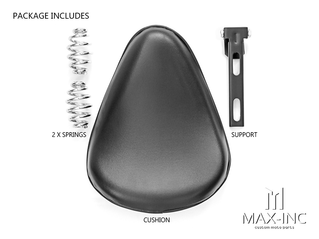 Black Universal Custom Old Skool Single Saddle Seat