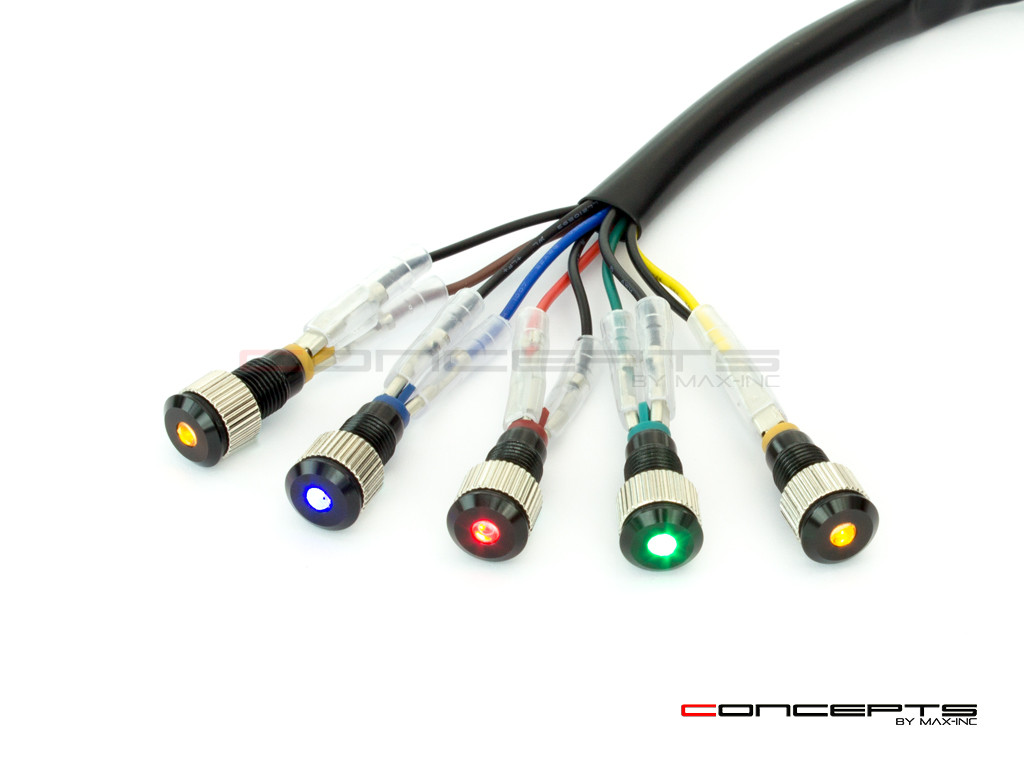 Universal DIY 12v Aluminium Dash Light Assembly