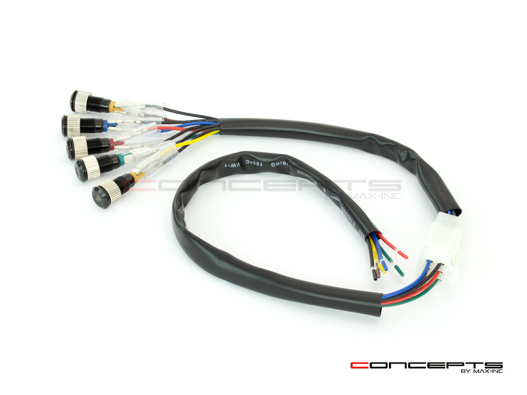 Universal DIY 12v Aluminium Dash Light Assembly