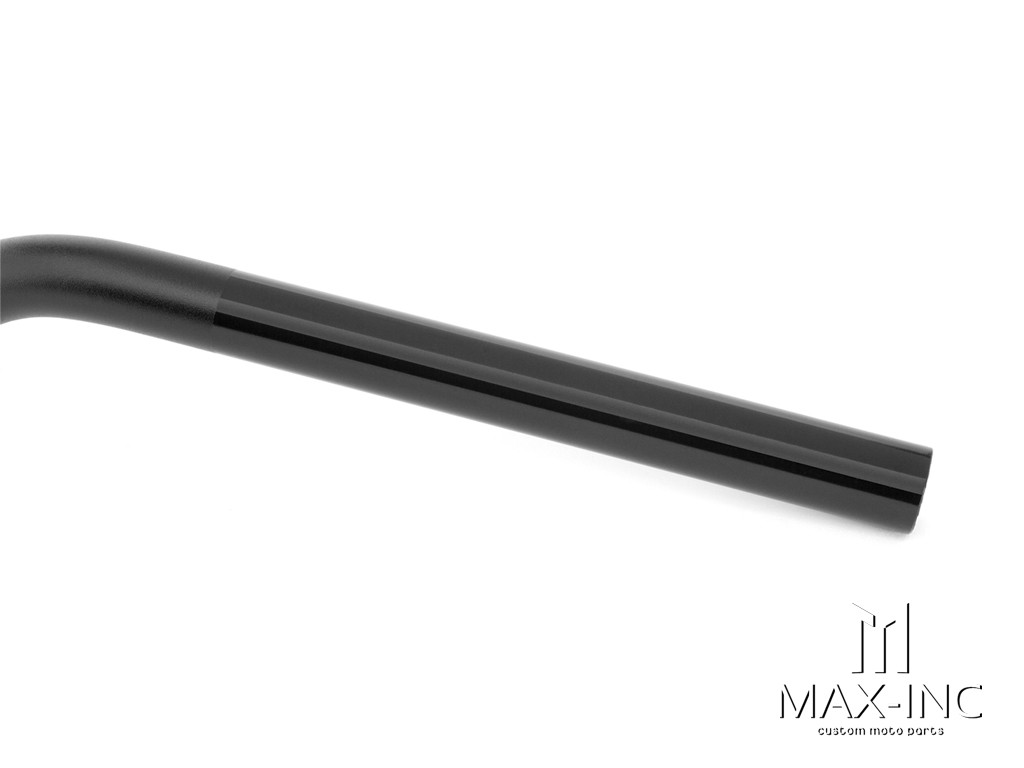 Black Alloy Cafe Racer Drag Bars - 7/8 (22mm)
