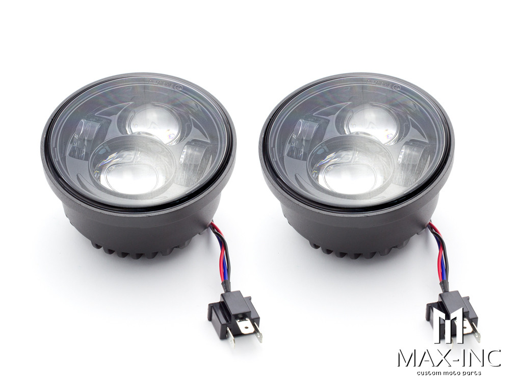 Harley Dyna Fat Bob Twin LED Headlight Set