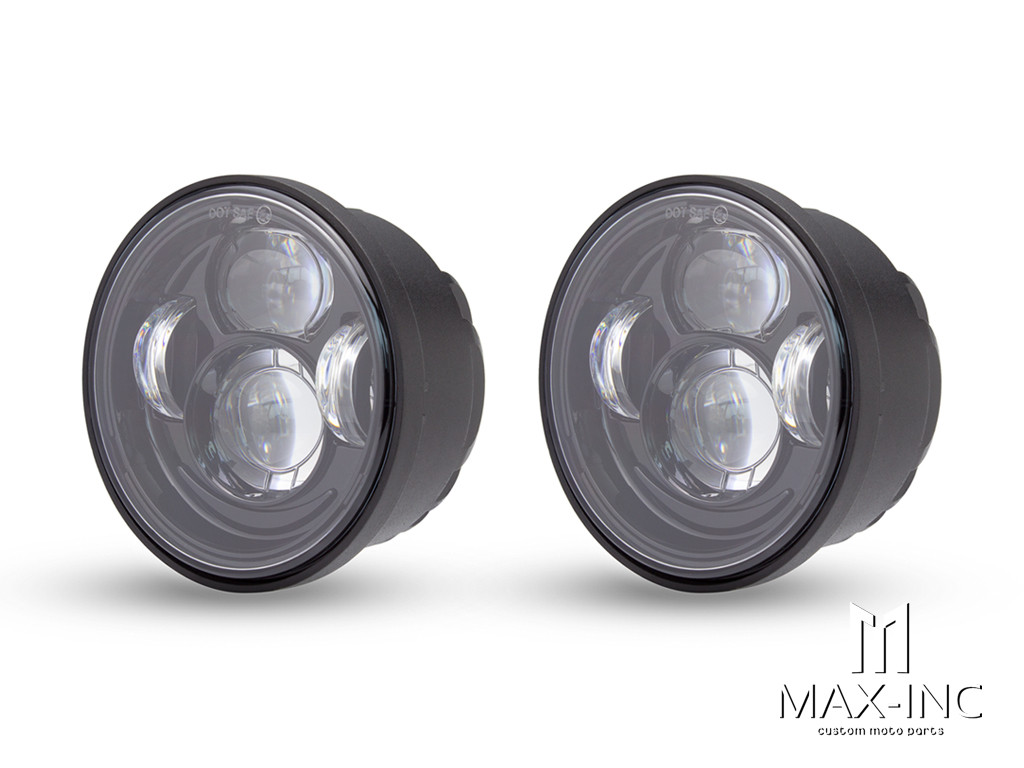 Harley Dyna Fat Bob Twin LED Headlight Set