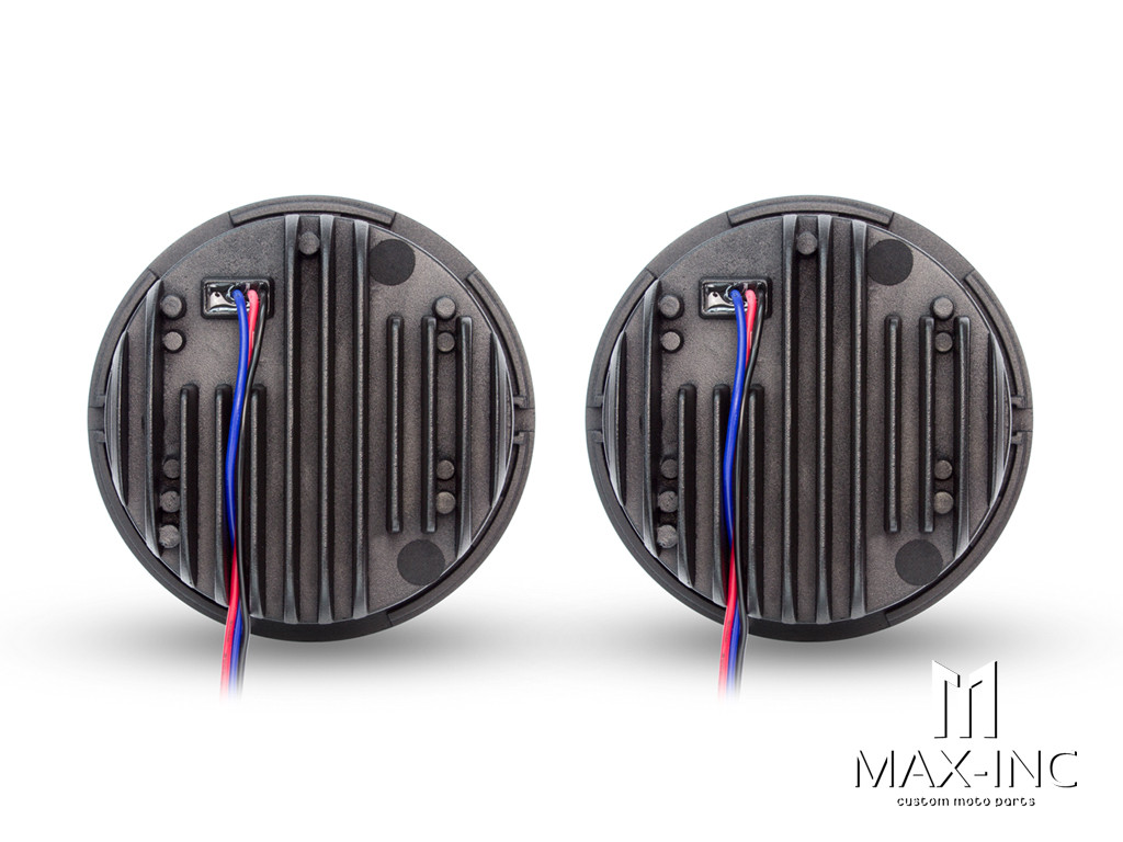 Harley Dyna Fat Bob Twin LED Headlight Set