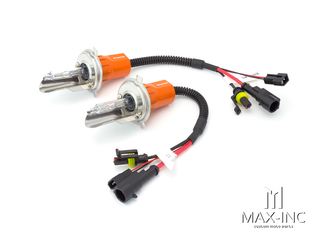 High Quality Aozoom Xenon HID H4 Headlight Bulb - Hi / Low Beam
