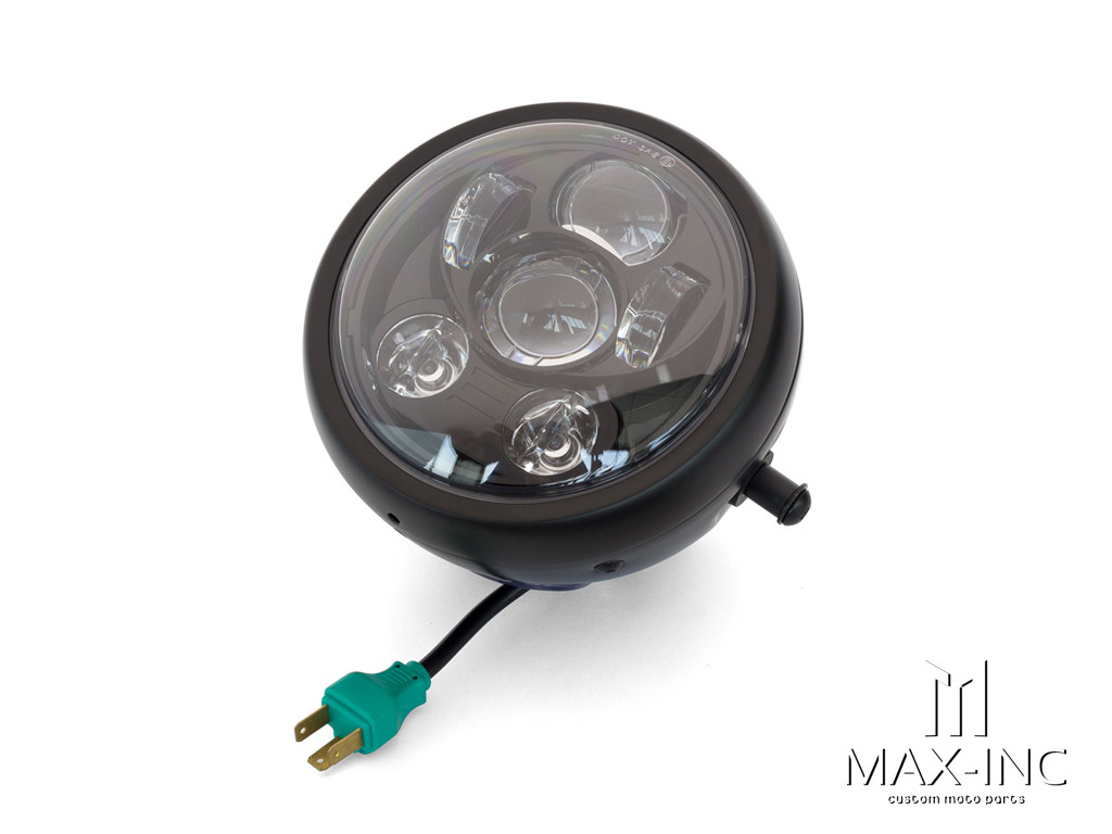 6" Metal Housing Six LED Projector Headlight