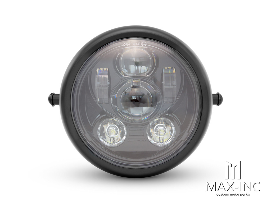 6" Metal Housing Six LED Projector Headlight