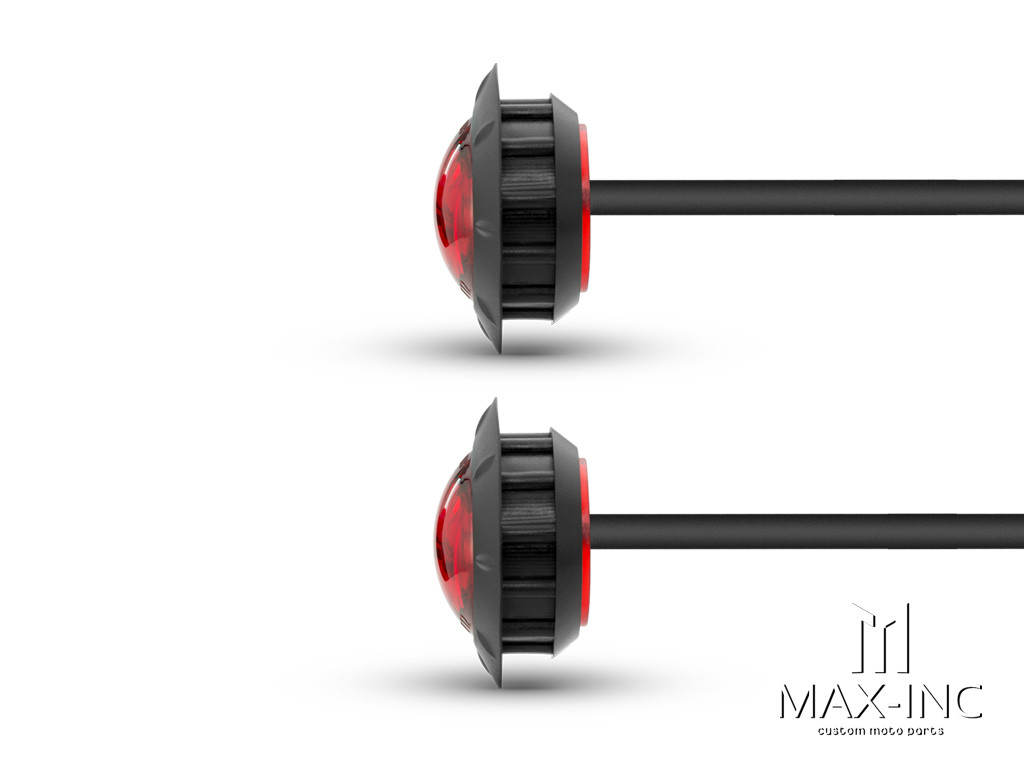 2" Flush Mount Sealed LED Stop / Tail Lights - Set Of 2