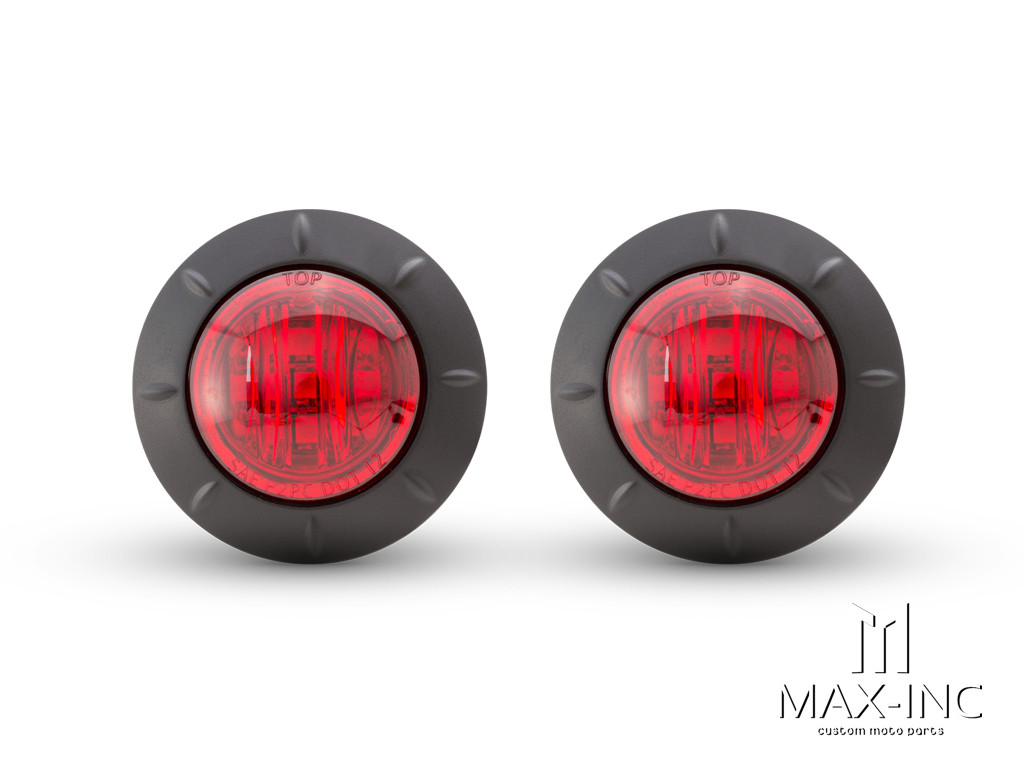 2" Flush Mount Sealed LED Stop / Tail Lights - Set Of 2