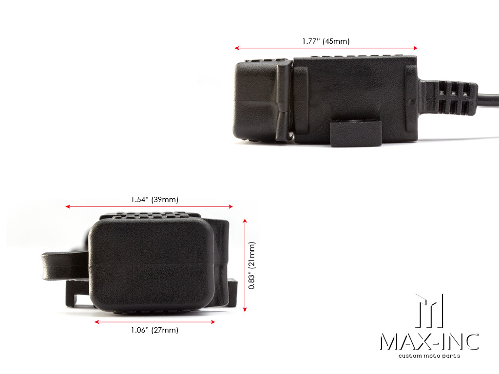12v USB To Battery Power Supply With 1.1m Harness