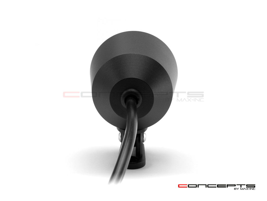 Matte Black Bell Design CNC Machined Billet Stop / Tail Light + Grill