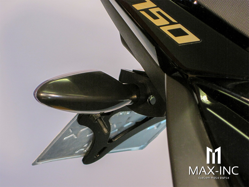 Black Full Size Spear Head LED Turn Signals / Indicators - Emarked