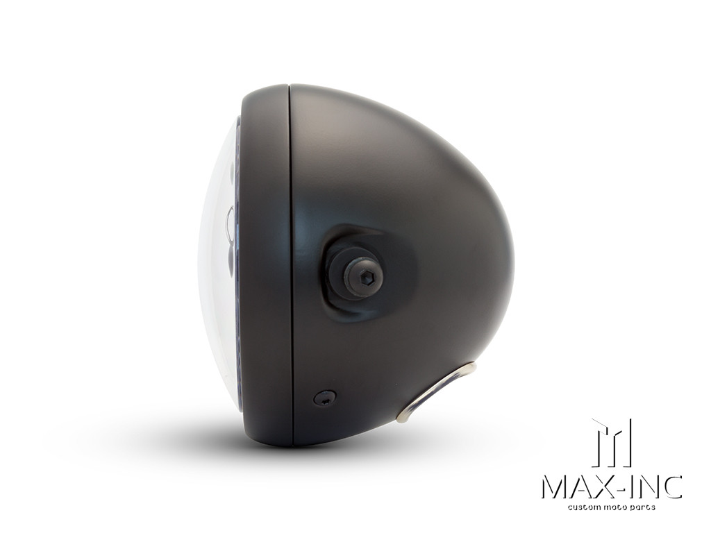 6.5" Metal Housing LED Quad Projector Headlight + DRLs - 40w