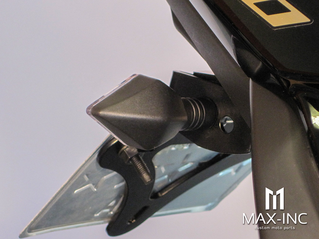 Black Diamond Shape Mini LED Turn Signals / Indicators - Emarked