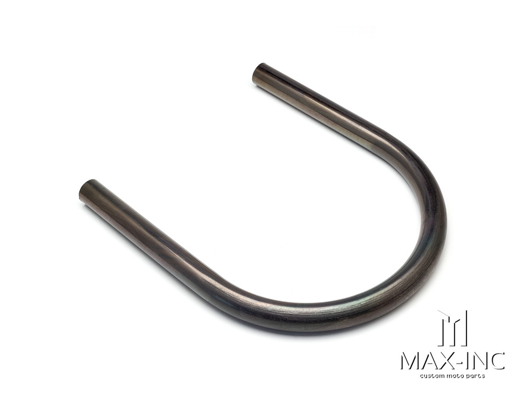 Universal DIY 210mm Flat Raw Steel Rear Tail Seat Hoop