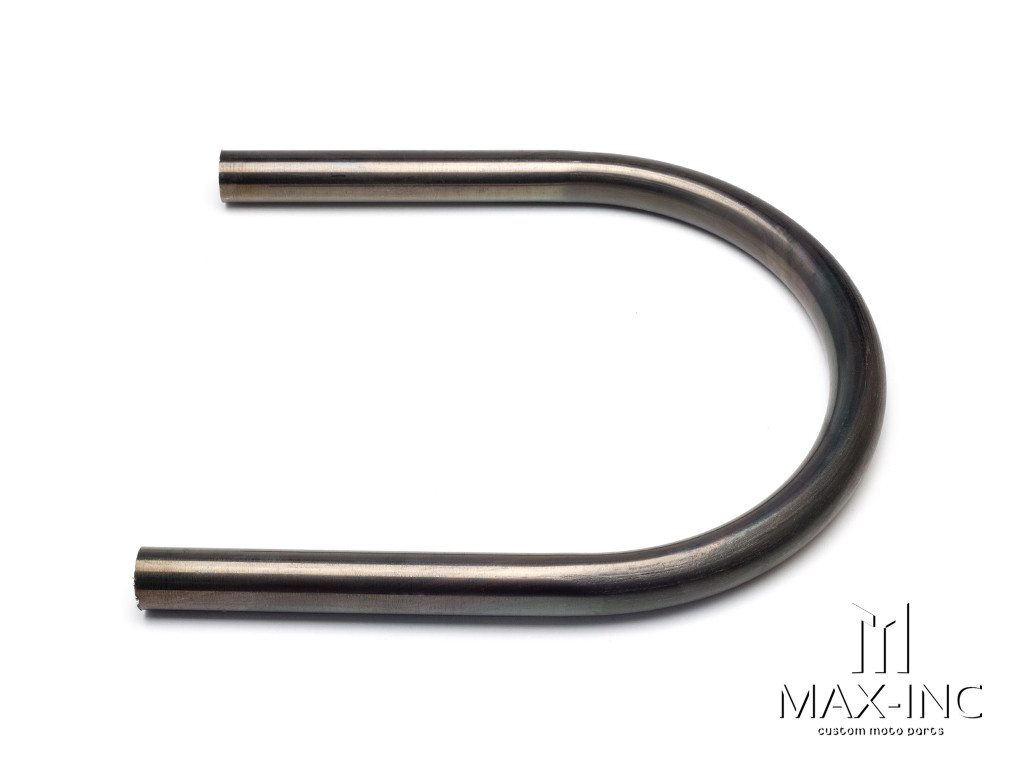 Universal DIY 210mm Flat Raw Steel Rear Tail Seat Hoop