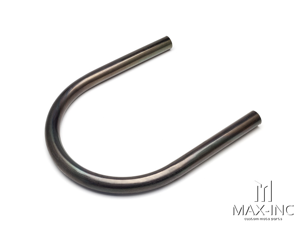 Universal DIY 210mm Flat Raw Steel Rear Tail Seat Hoop