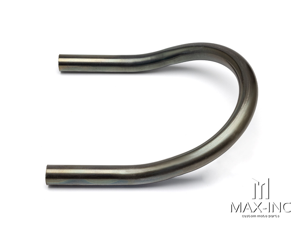 Universal DIY 175mm Upswept Raw Steel Rear Tail Seat Hoop