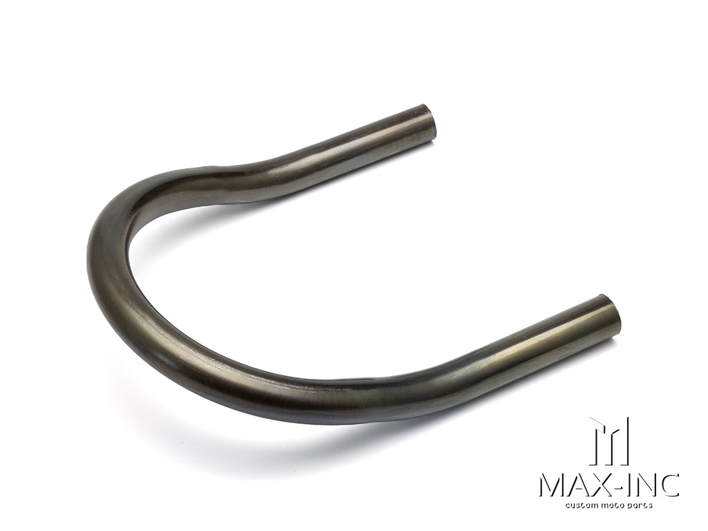 Universal DIY 175mm Upswept Raw Steel Rear Tail Seat Hoop