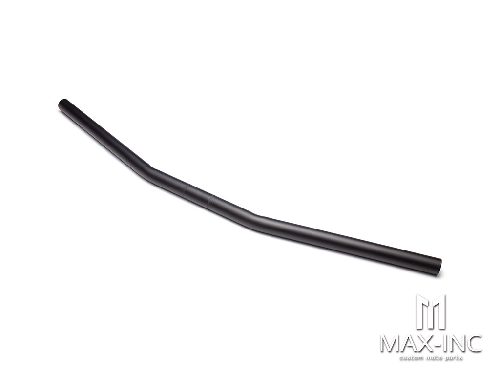 Matte Black Alloy Cafe Racer Drag Bars - 1" (25mm)