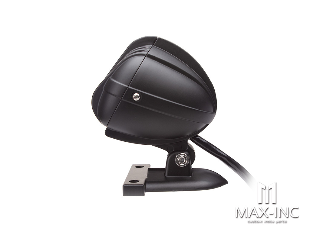 Matte Black Alloy Mini Microphone Style LED Stop / Tail Light