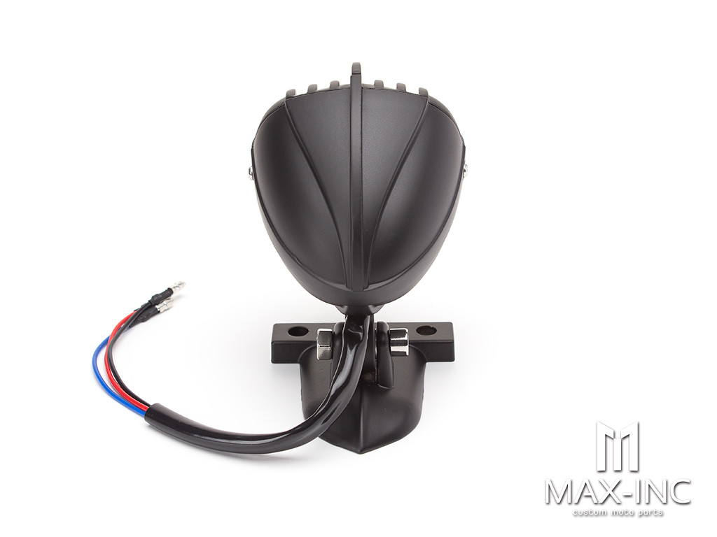 Matte Black Alloy Mini Microphone Style LED Stop / Tail Light