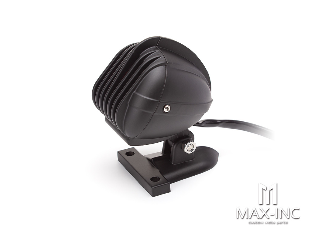 Matte Black Alloy Mini Microphone Style LED Stop / Tail Light