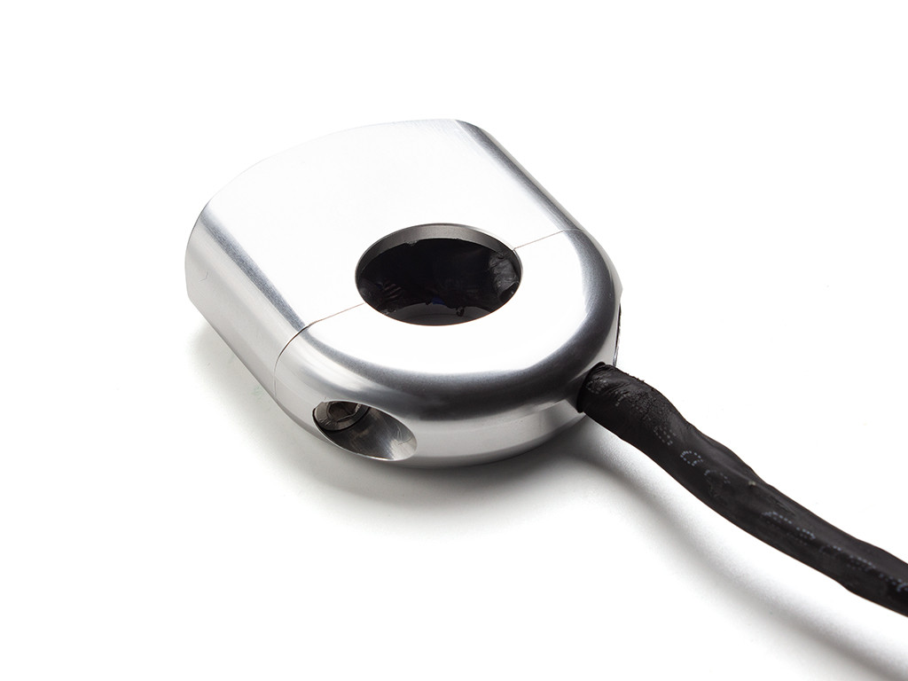 22mm Black CNC Machined Billet Aluminum Handlebar Mount Switch Combo