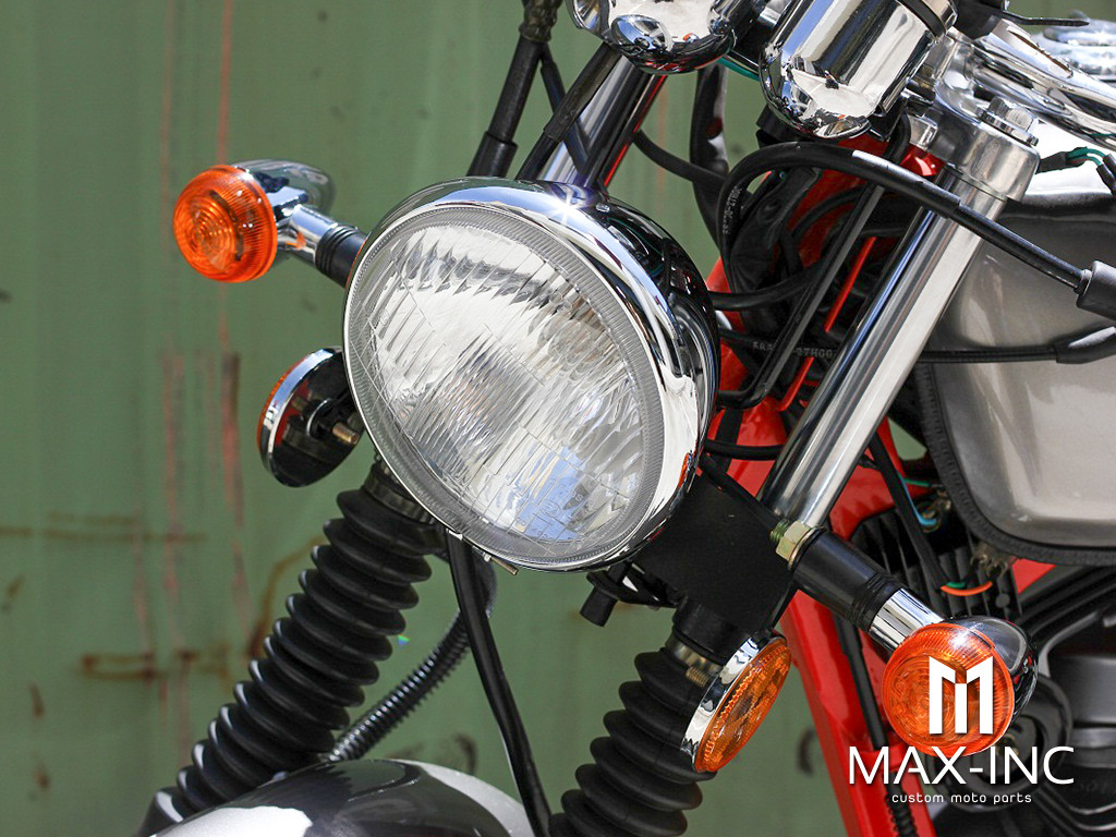 Chrome Universal Classic Bullet Turn Signals / Indicators - Emarked