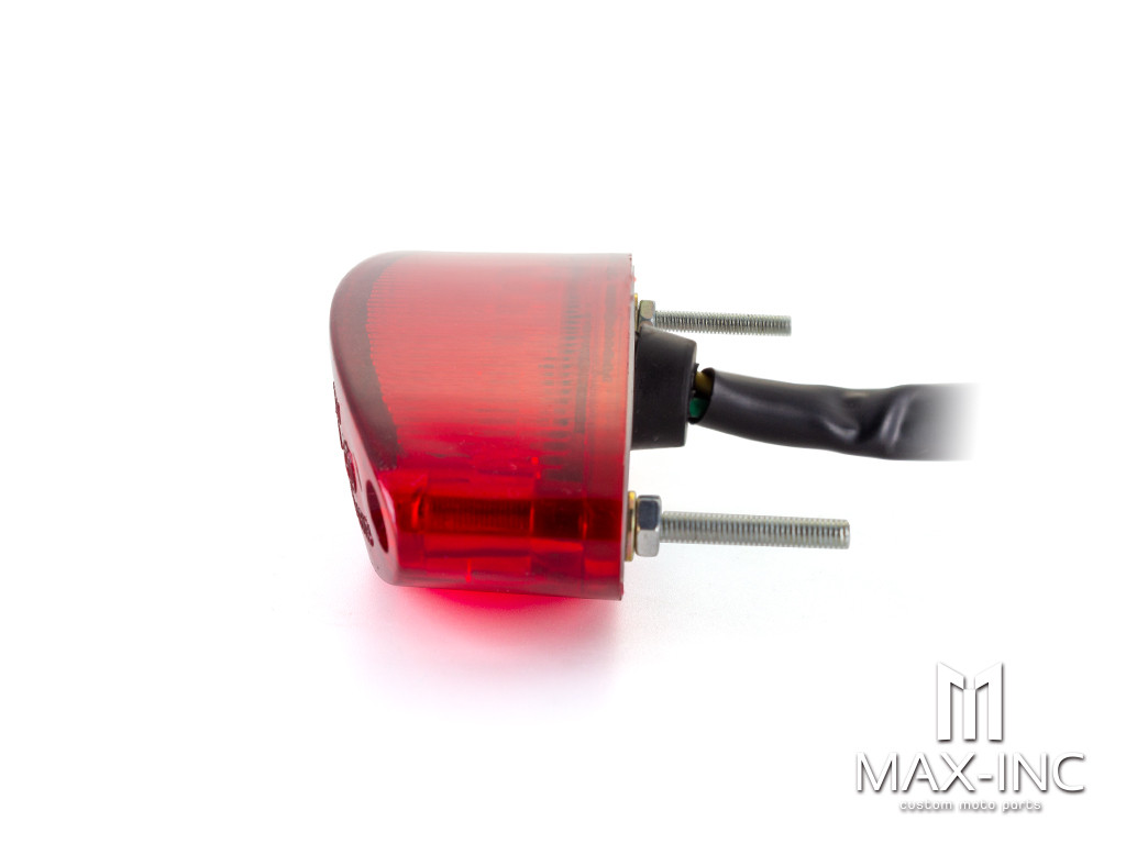 Universal Oval LED Stop / Tail Light - Red Lens