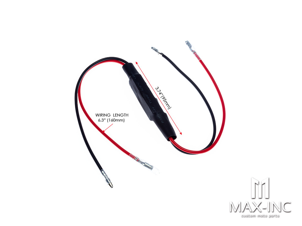 Universal 12v LED Turn Signal Load Resistors - 10w/10ohm