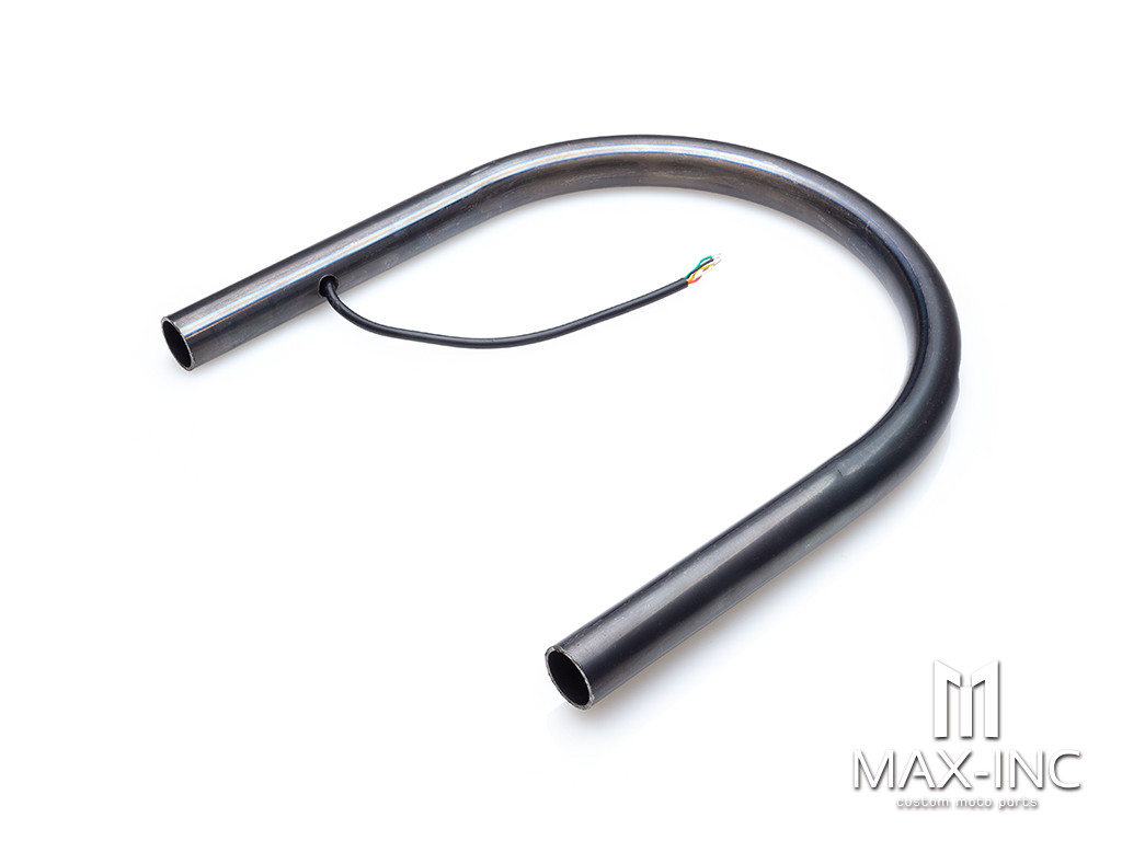 Universal Integrated LED Stop / Tail Light + Turn Signals 220mm Flat Steel Seat Hoop