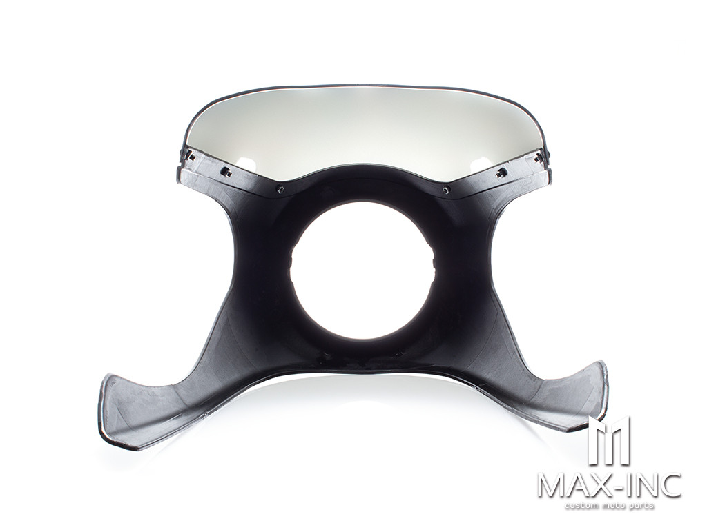 Black Universal Broman Cafe Racer Headlight Fairing / Cowl